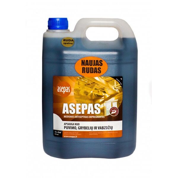 ANTISEPTICS ASEPAS BROWN 5L