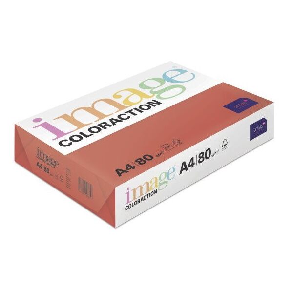 Kopipapir Image Coloraction A4 80g Chile Deep Red 500ark/pkt