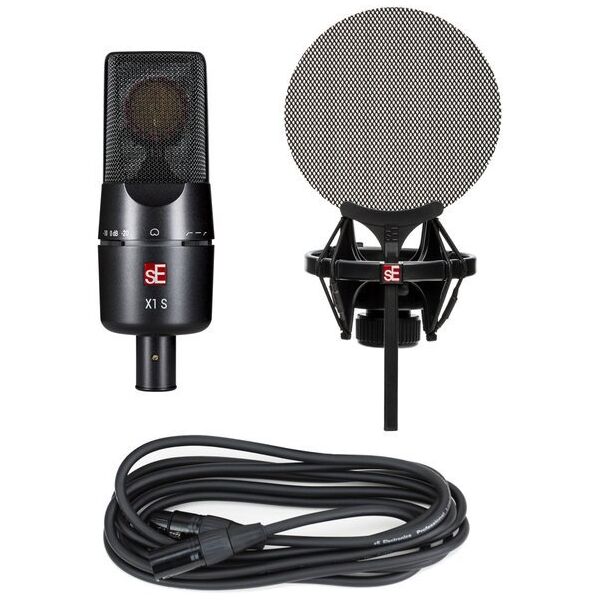 sE Electronics X1 S Vocal Pack Czarny Mikrofon studyjny