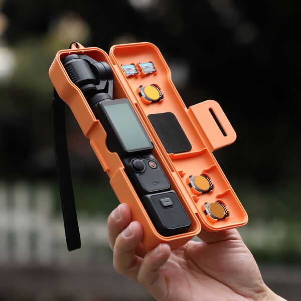Θήκη Προστασίας Βαλίτσα Etui Για Dji Osmo Pocket 3 + Αξεσουάρ / Op3-k981-c / Πορτοκαλί