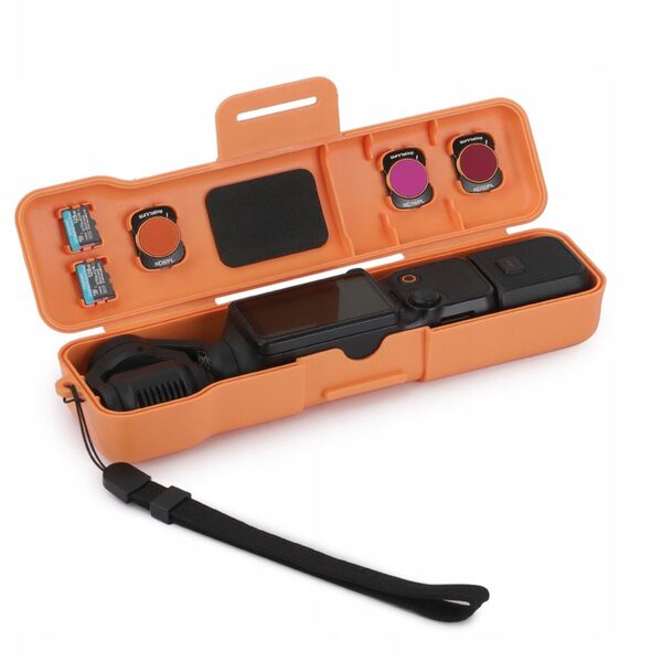 Θήκη Προστασίας Βαλίτσα Etui Για Dji Osmo Pocket 3 + Αξεσουάρ / Op3-k981-c / Πορτοκαλί