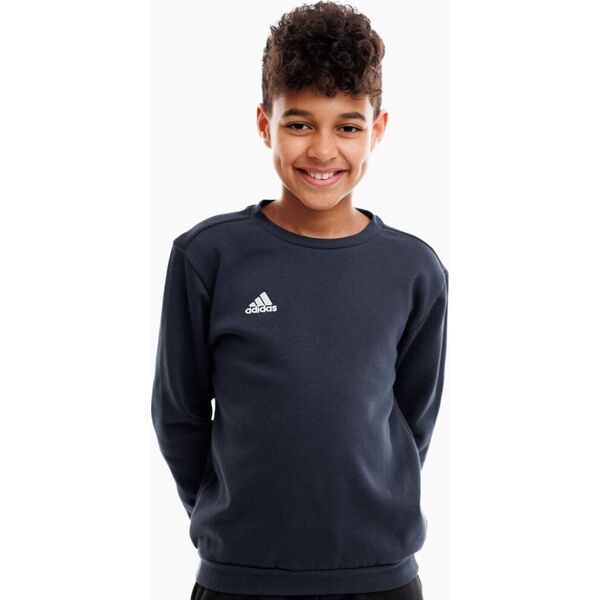 Bluza dla dzieci adidas Entrada 22 Sweat Top granatowa H57568 176cm