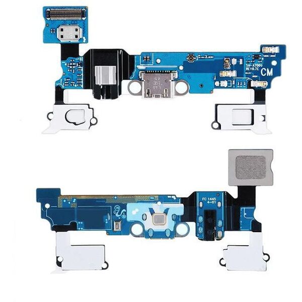 CoreParts MSPP71220, USB port cable, Samsung, Galaxy A7 SM-A700, Blue, 40 mm, 100 mm