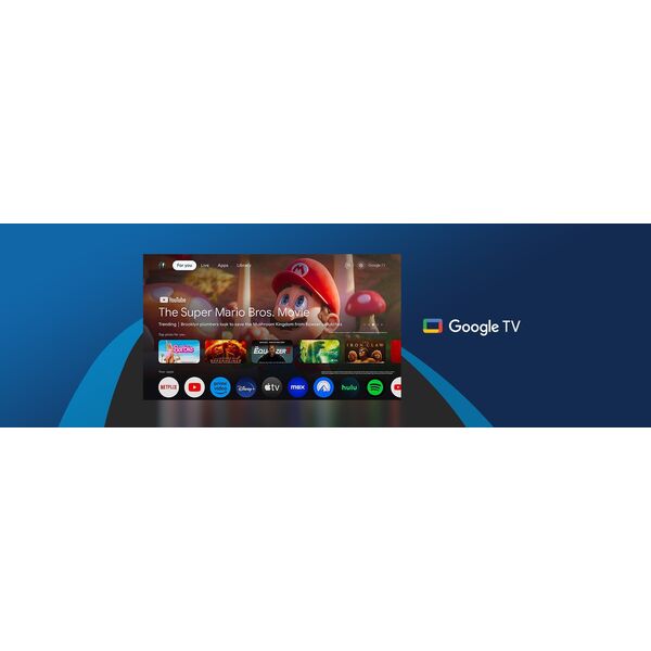 TV 55" Blaupunkt 55UGC5500S 4K UHD, GoogleTV, WiFi, BT