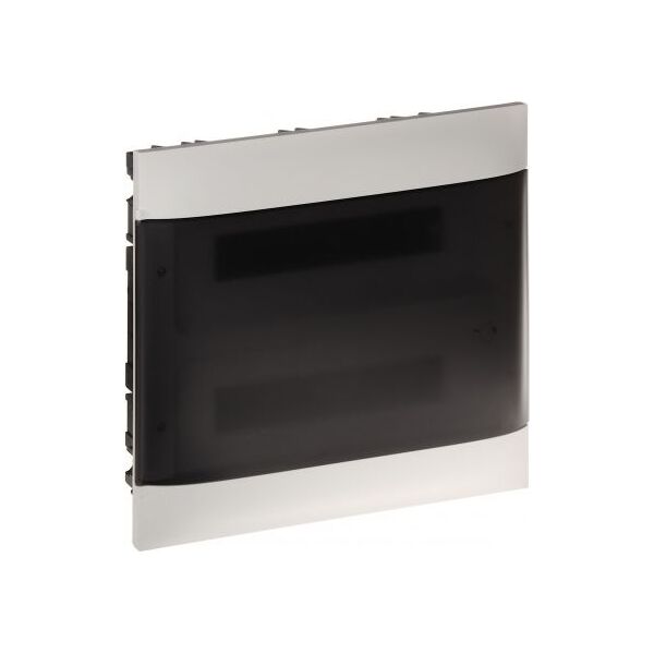 Legrand Rozdzielnica modułowa podtynkowa PRACTIBOX S 2x18 drzwi przezroczyste 137377