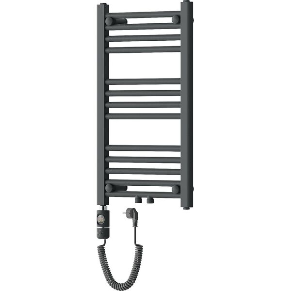 Θερμαντικό σώμα μπάνιου Hydroland RYOKO 970X540 ΑΝΘΡΑΚΙ ΣΥΝΔ. ΚΕΝΤΡΙΚΟ // GRŁ-G/R-970X540-AN