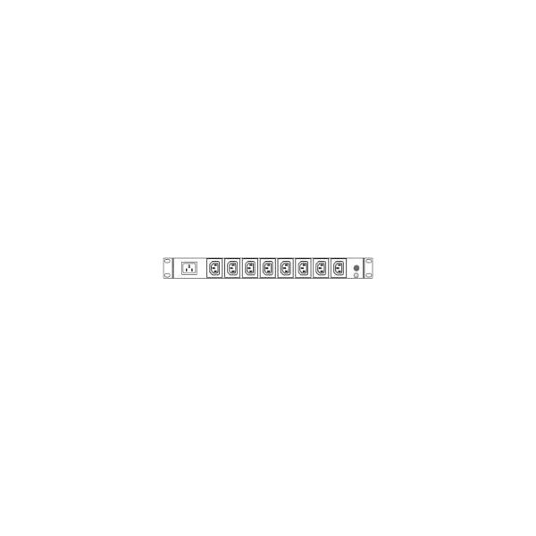 Έξυπνη τροφοδοτική λωρίδα RACK 19" 1f - 8xC13+4xCEE7/5 παρακολούθηση περιβάλλοντος και ενέργειας AVIZIO POWER