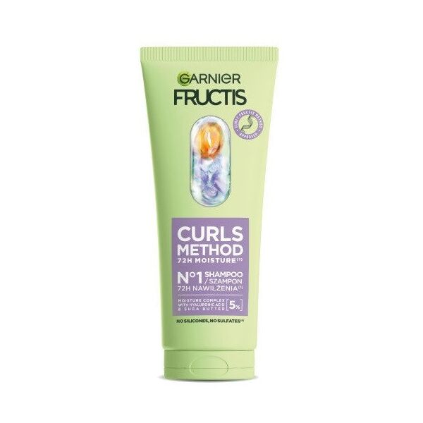 GARNIER_Fructis Curls Method nawilżający szampon do włosów kręconych i falowanych 200ml