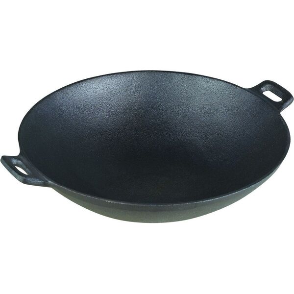 Patelnia KingHoff wok Żeliwna 31cm
