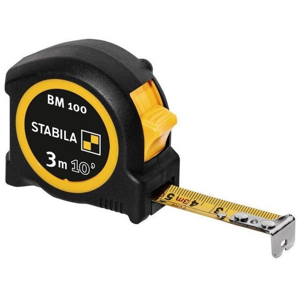 Ταινία μέτρησης τσέπης BM100 Stabila 3m/10ft