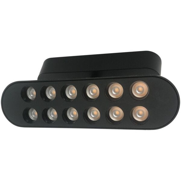 Azzardo Neo AZ5122 σποτ για μονοφασικό σύστημα ράγας Neo 12W LED 3000-6700K μαύρο