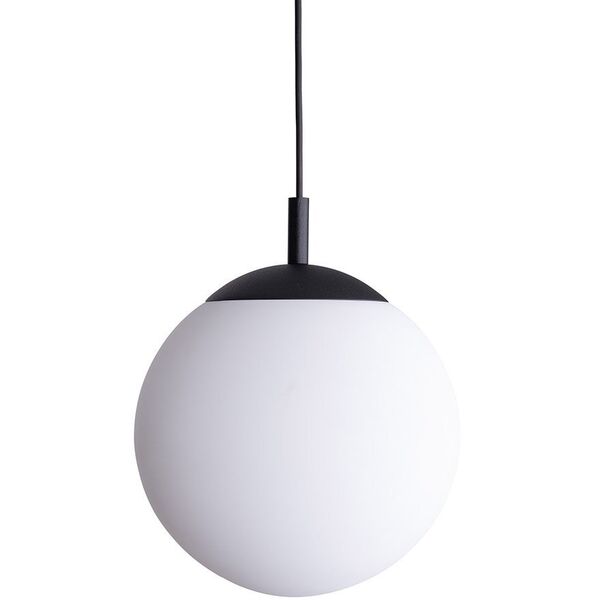 Φωτιστικό κρεμαστό Esme 5670 με 1 λάμπα 15W E27 λευκό/μαύρο