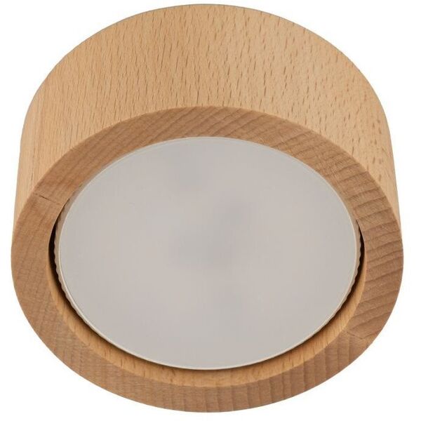 Φωτιστικό οροφής TK Lighting Eve 10123 spot 1x11W GX53 ξύλινο