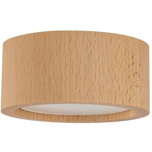 Φωτιστικό οροφής TK Lighting Eve 10123 spot 1x11W GX53 ξύλινο