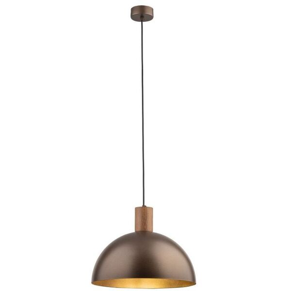 Φωτιστικό κρεμαστό TK Lighting Oslo 4508 1x15W E27 καφέ/καρυδιά