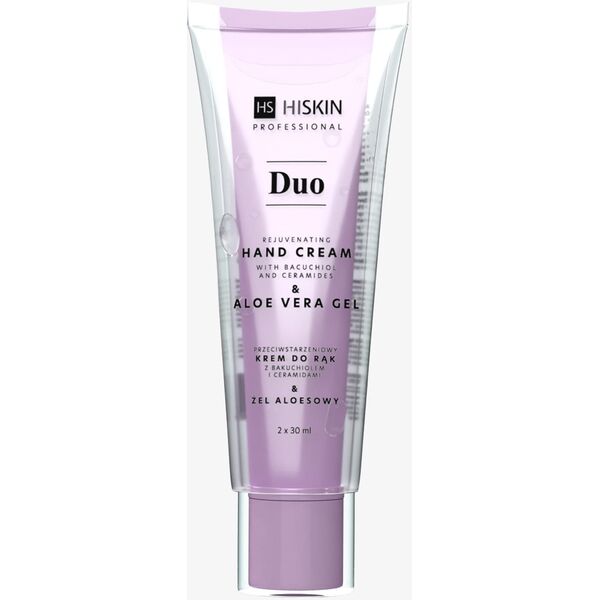 HISKIN DUO Αντιγηραντική κρέμα χεριών με μπακουχιόλη και κεραμίδια 2 x 30 ml
