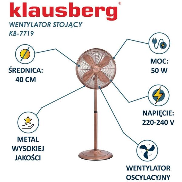 ΑΝΕΜΙΣΤΗΡΑΣ ΔΑΠΕΔΟΥ KLAUSBERG KB-7719