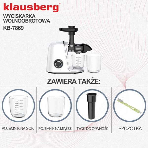 ΑΠΟΣΤΑΚΤΗΡΑΣ ΧΥΜΩΝ ΑΡΓΗΣ ΠΙΕΣΗΣ KLAUSBERG KB-7869