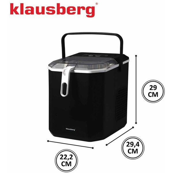 ΑΥΤΟΜΑΤΟΣ ΠΑΓΟΚΟΦΤΗΣ 1,2L 100W KLAUSBERG KB-7883