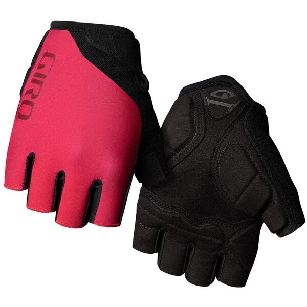 Rękawiczki damskie GIRO JAG'ETTE krótki palec raspberry / dark cherry roz. L (obwód dłoni 190-204 mm / dł. dłoni 185-195 mm) (NEW)
