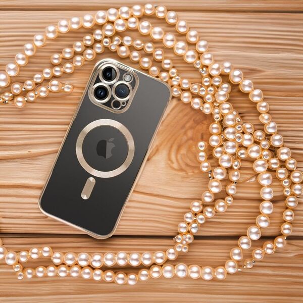 Θήκη ELECTRO MAG COVER συμβατή με MagSafe για IPHONE 14 Pro χρυσό