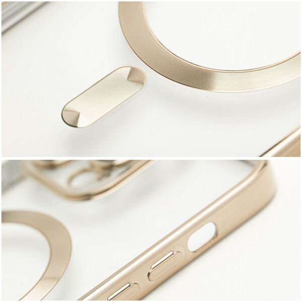 Θήκη ELECTRO MAG COVER συμβατή με MagSafe για IPHONE 14 Pro χρυσό