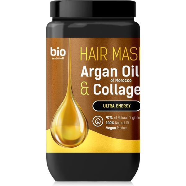 BIO NATURELL Maska do włosów Olej arganowy&Collagen 946 ml