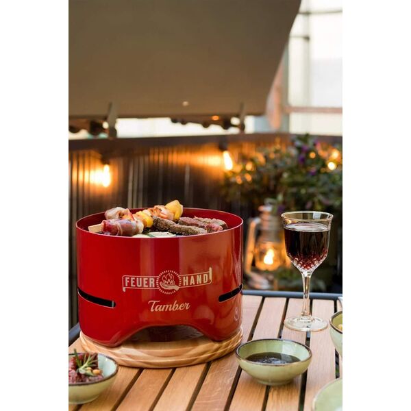 Grill Stołowy Feuerhand Tamber Ruby Red