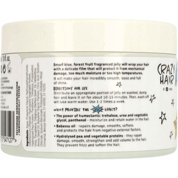 HISKIN Crazy Hair Galaretka do laminowania włosów niskoporowatych - Forest Fruit (owoce leśne) 300 ml