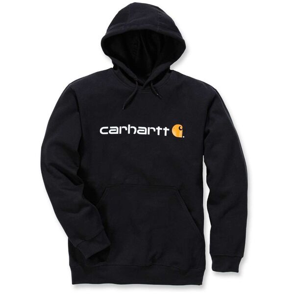 Bluza Carhartt Signature Logo Midweight Black