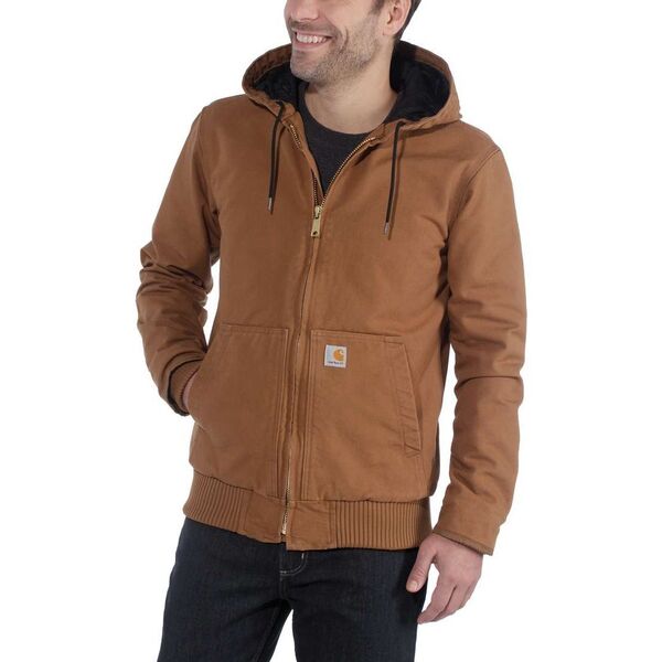 Kurtka Carhartt Duck Active Jacket Brown