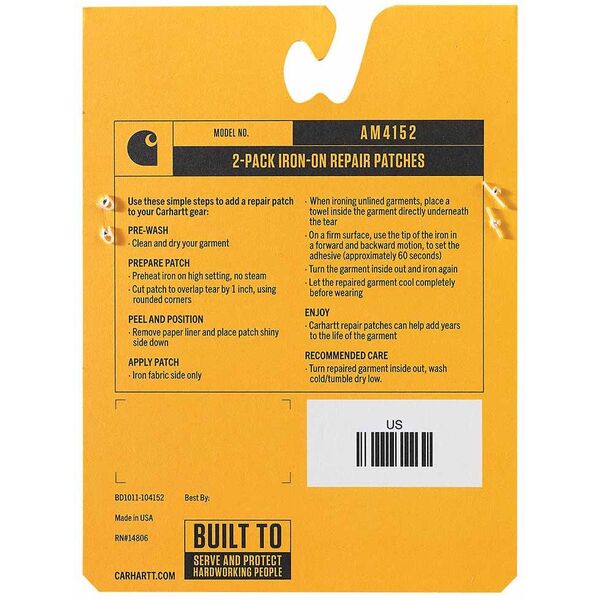 Łaty Carhartt Duck 2Pack Dark Brown