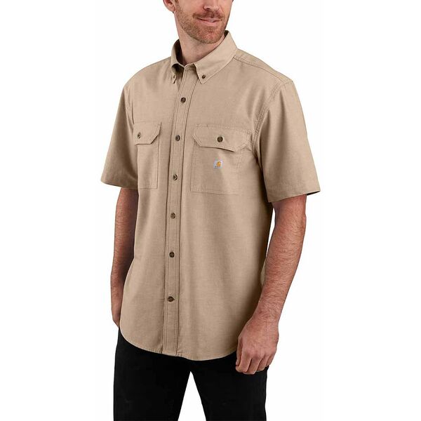 Koszula Carhartt Midweight Chambray Dark Tan