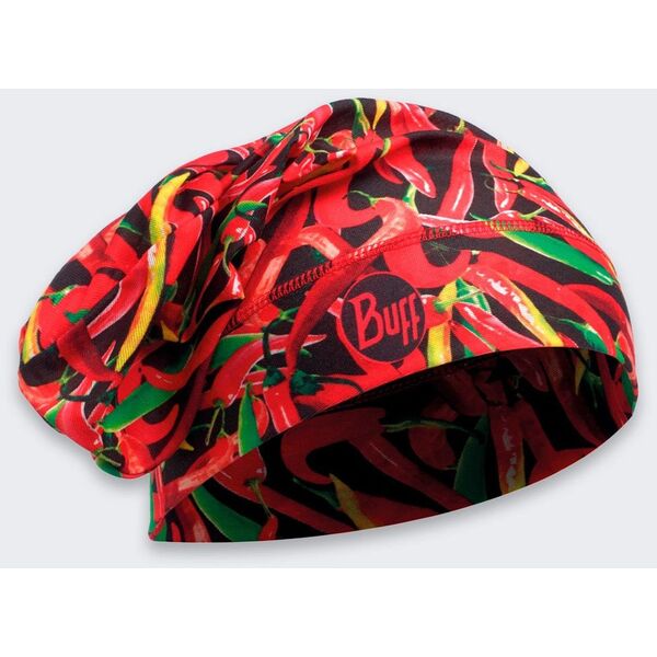 Czapka Kucharska Buff Safety Papryczki Chili Red