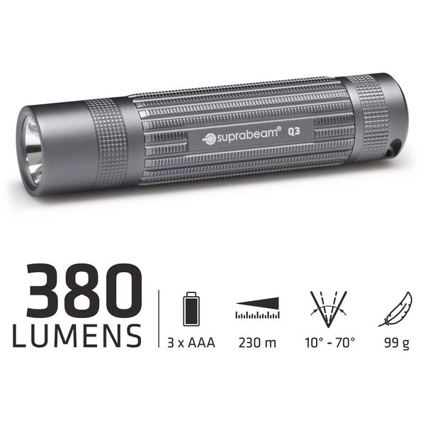 Latarka Suprabeam Q3 380lm 3x AAA