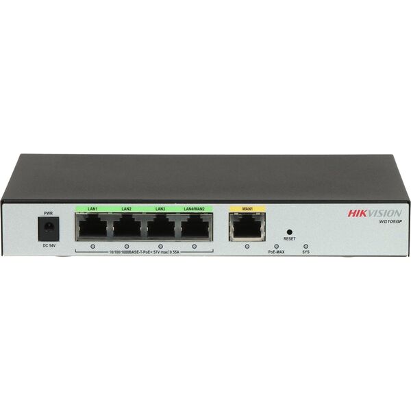 ROUTER DS-3WG105GP-SI 4 PoE Hikvision