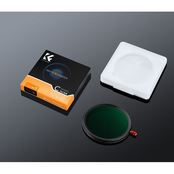 Filtr Hybrydowy 3w1 K&f 40.5 Mm 40.5mm Fader Nd2-32 + Cpl + Black Diffusion 1/4 / Kf01.2059
