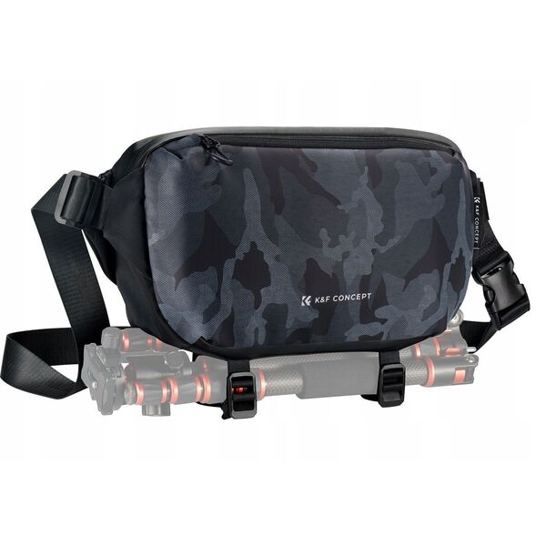 Torba Fotograficzna Walizka Saszetka Etui Na Aparat Kamerę Telefon K&f 10l / Urban Camo / Kf13.157v4