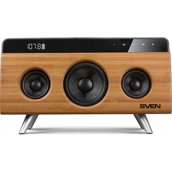 Głośnik Sven SVEN HA-930 30W| LED ekranas| Wired connection possibility| USB support| FM radio| Bluetooth