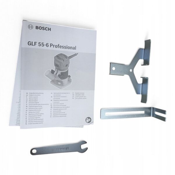 Φρέζα Bosch Bosch edge router GLF 55-6 Professional, δρομολογητής (μπλε, 550 watts)