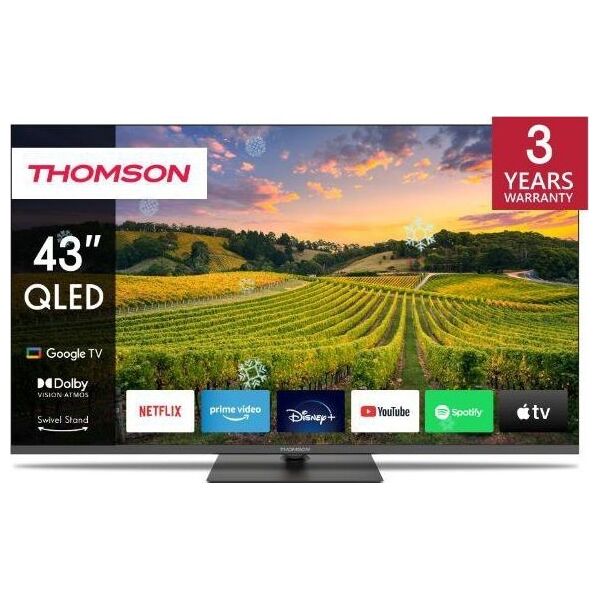 TV SET LCD 43" QLED 4K/43QG5C14 THOMSON