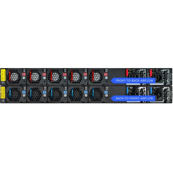 LANCOM YS-7154CF-F2B Zarządzany L2/L3 1U Czarny