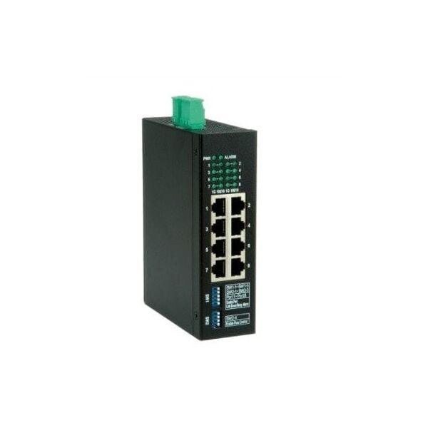 ROLINE Industrie Gigabit Switch, 8x RJ-45