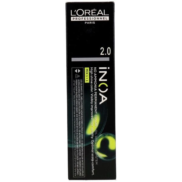 Μόνιμη βαφή L'Oreal Professionnel Paris Inoa Color Nº 2.0 60 g