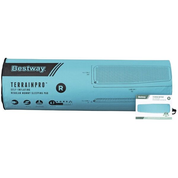 Bestway materac TerrainPro Karimata samopompująca 183x51cm 69621