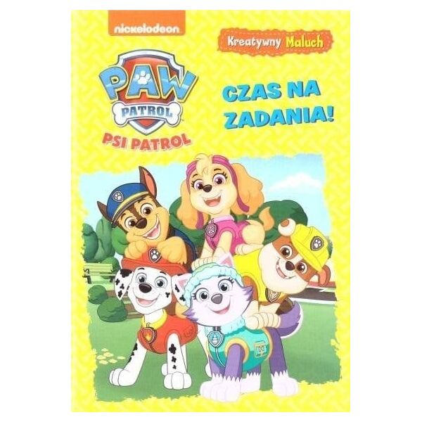 Psi Patrol. Kreatywny maluch. Czas na zadania!