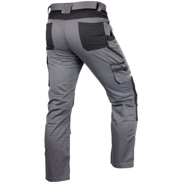 Spodnie robocze Mix&Match, szaro-czarne, rozmiar M