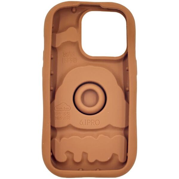 ETUI CASE 3D PUPPY Z PODSTAWKĄ IPHONE 14 Pro standard