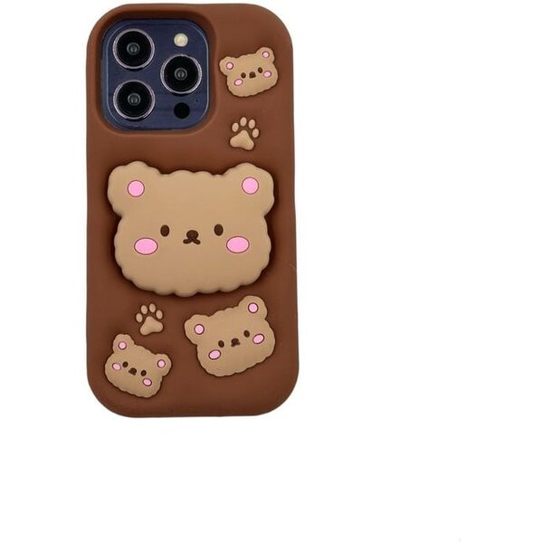 ETUI CASE 3D MISIE Z PODSTAWKĄ IPHONE 15 Pro standard