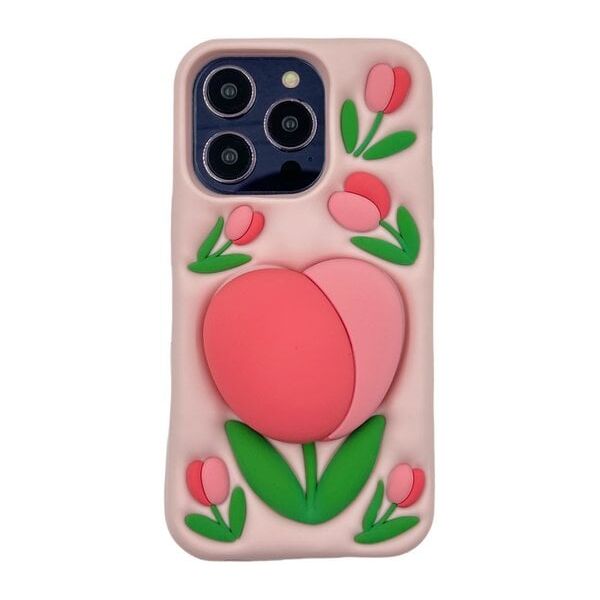 ETUI CASE 3D TULIP Z UCHWYTEM IPHONE 14 standard